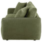 Elysia Chenille Upholstered Modular Lounge Loveseat Green - view 4