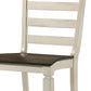 Tasnim - Counter Height Chair (Set of 2) - Oak & Antique White