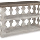 Havalance - Console Sofa Table - Gray / White