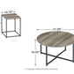 Wadeworth - Occasional Table Set (Set of 3) - Brown / Beige