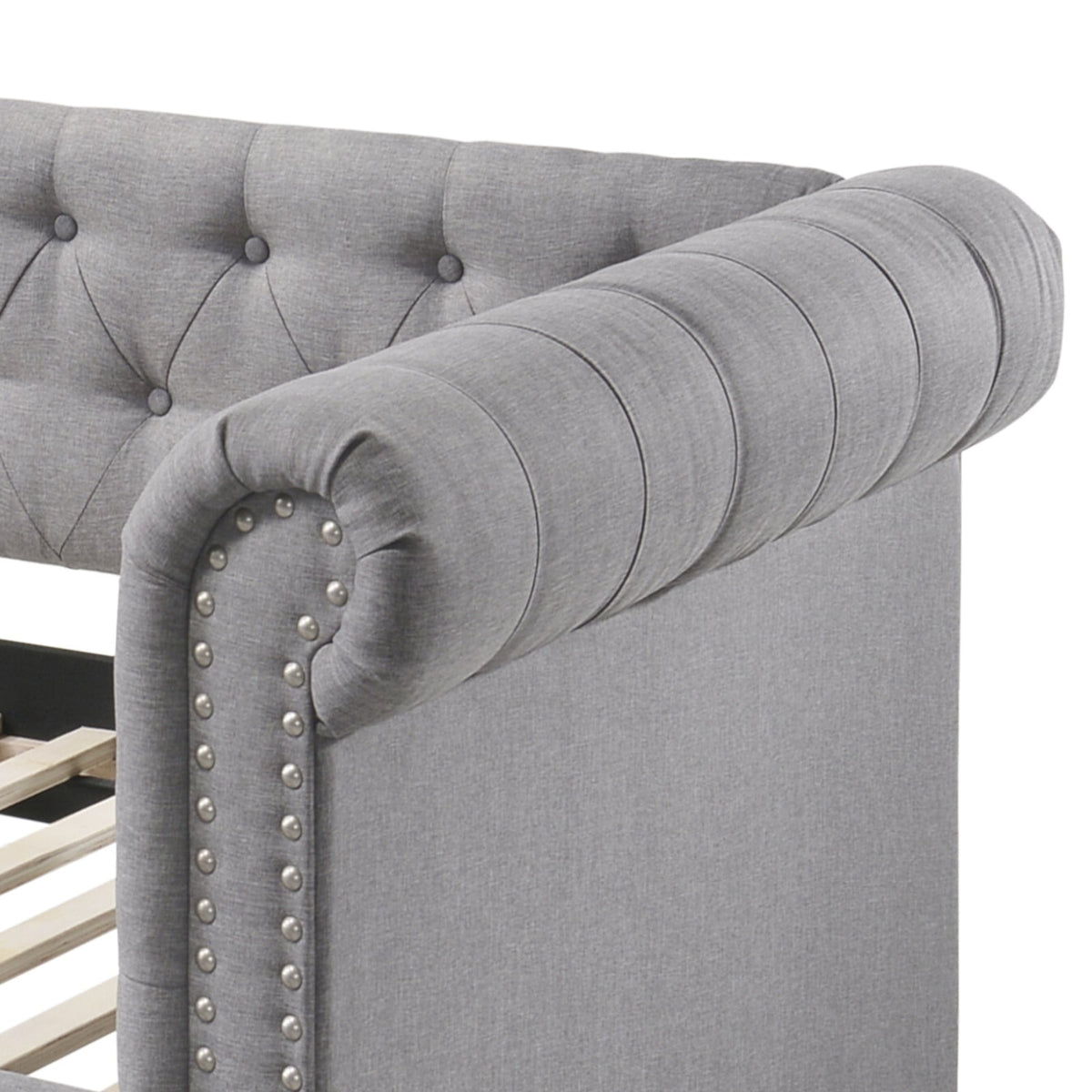 Justice Smoke Sofa Bed