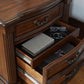 Lavinton - Three Drawer Night Stand - Brown