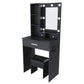 Vanity Table with Mirror & Adjustable LED Lights