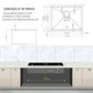 Laundry Workstation Sink - 21" x 19" x 13"