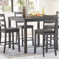 Bridson - Square Counter TBL Set (Set of 5) - Gray