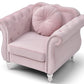 Chic Transitional Accent Chair