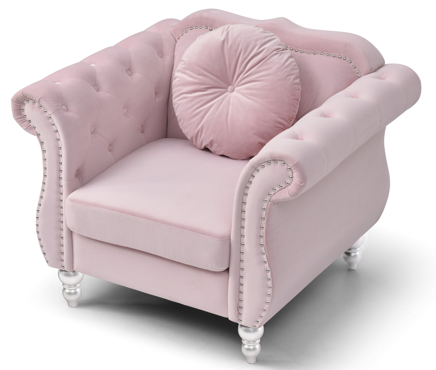 Chic Transitional Accent Chair