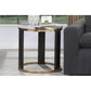 24" Round Icelandic End Table