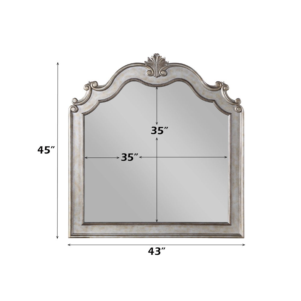 Esteban - Mirror - Antique Champagne