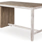 Skempton - Rectangular Counter Table With Storage - White