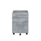 Jurgen Faux Concrete File Cabinet