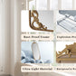 58"x24" Arched Full Body Mirror with Vintage Ornate Carved Applique