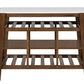 Alaroa - Kitchen Island - Marble Top & Rustic Brown