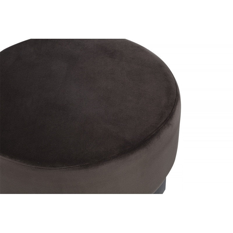 Nesting Coffee Table Set of 2, Faux Marble Top Round Coffee Table with Ottoman