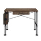 Endang - Writing Desk - Weathered Oak & Black