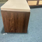 PP Rattan Storage Bench with Cushion