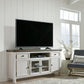 Havalance - Extra Large TV Stand - 4 Doors - Brown / Beige