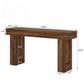 63" Long Farmhouse Console Table