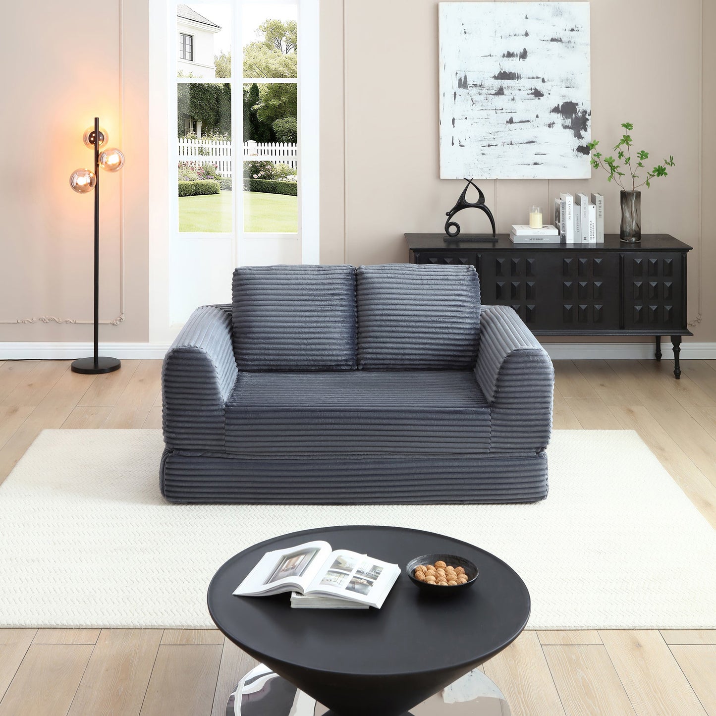 2-in-1 Folding Convertible Sofa Bed