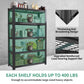 72"H 5-Tier Adjustable Heavy Duty Shelving Rack