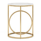 20” Round End Table for Living Room