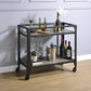 Jorgensen Rustic Kitchen Serving Cart