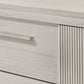 1pc Contemporary 6-Drawer Storage Dresser Mist