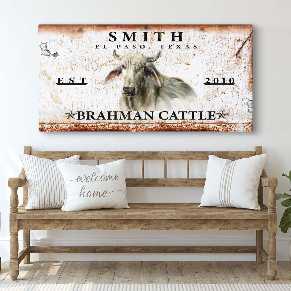 Brahman Cattle Sign