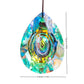 Large Crystal Rainbow Prism Pendant Sun Catcher Hanging Decor with Light Refraction Wedding Decor Home Wedding Party Decoration