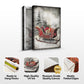 Vintage Christmas Sleigh Sled Wall Art VI