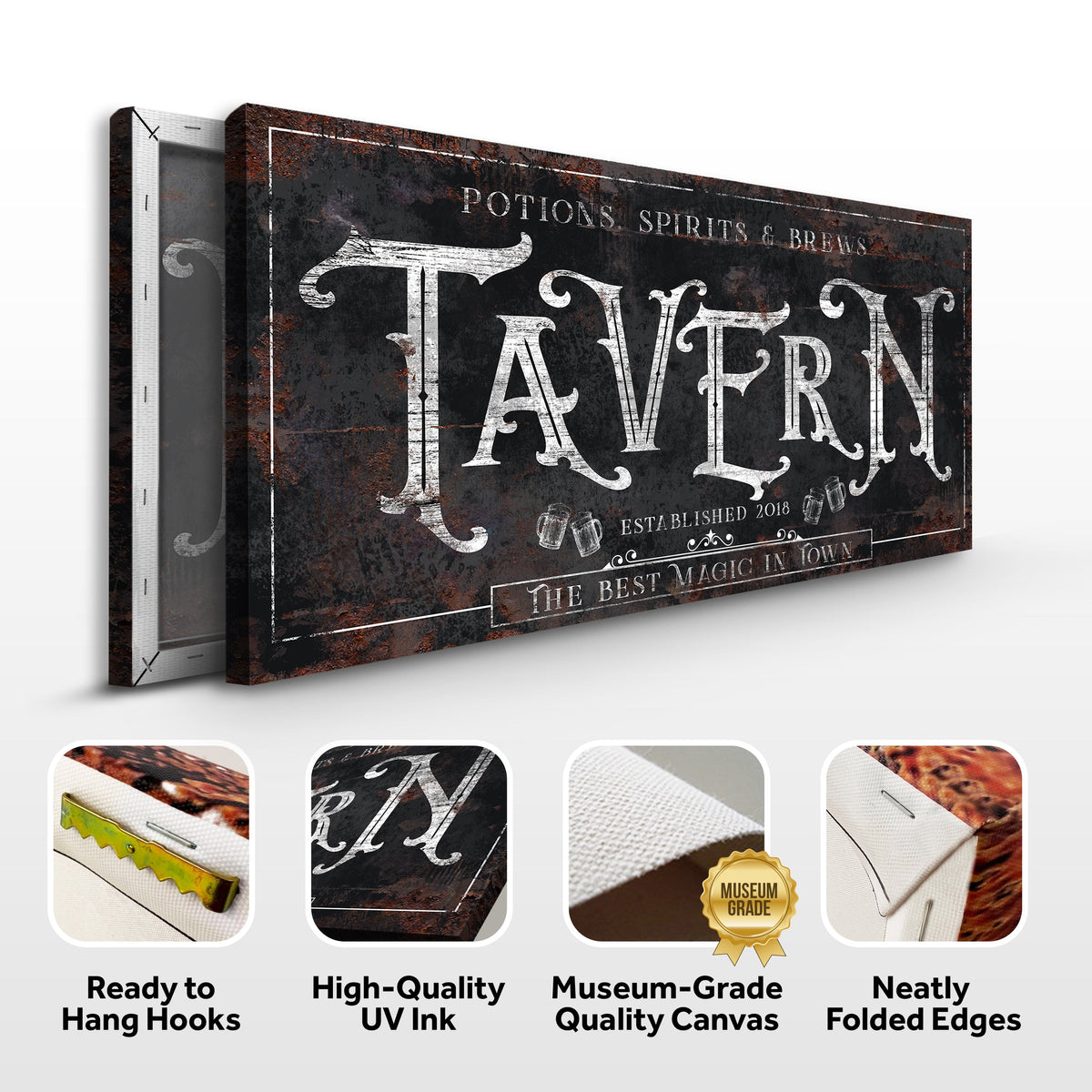 Potions, Spirits & Brews Tavern Halloween Sign II - view 6