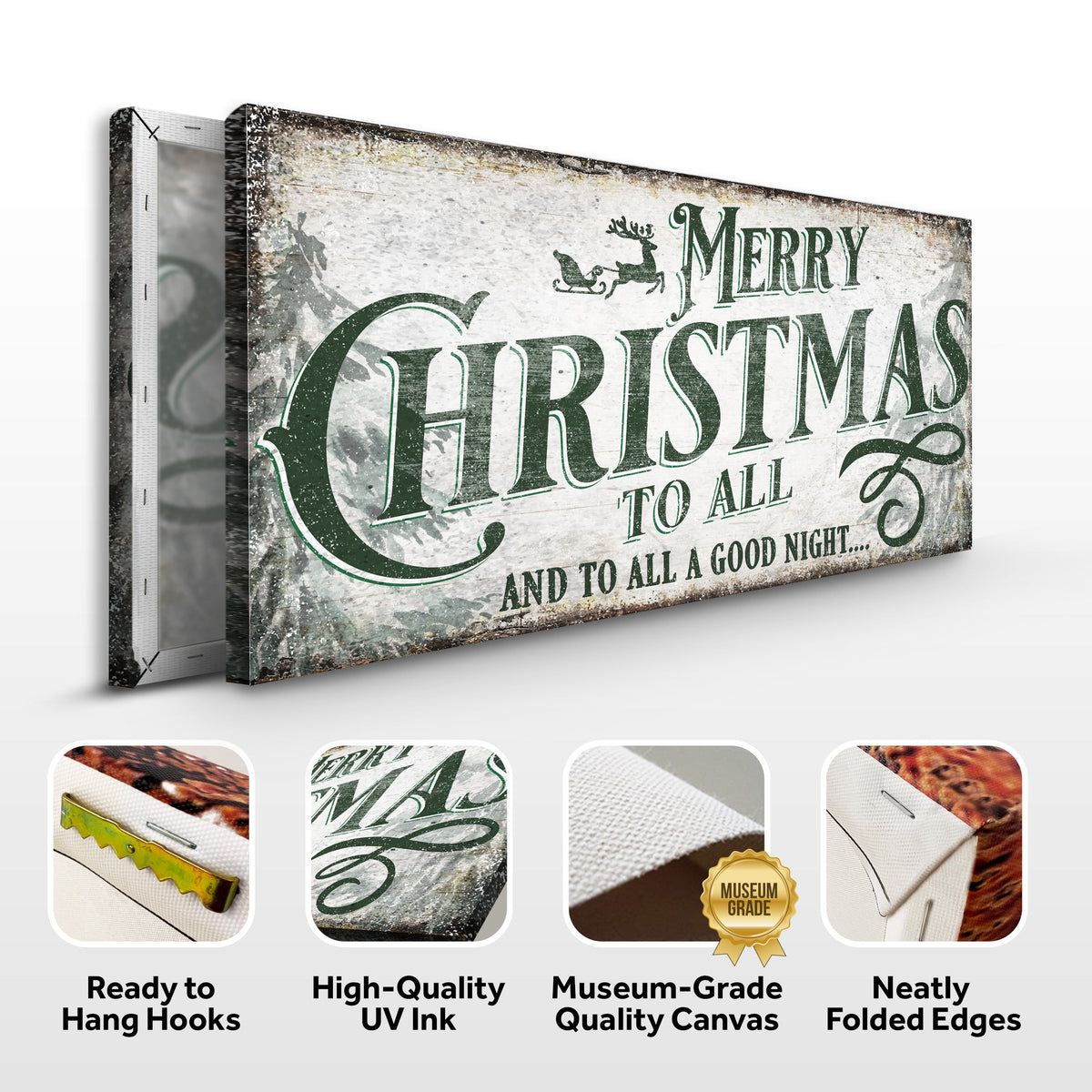 Merry Christmas To All And Goodnight Sign II - view 6