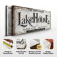 Lake House Sign XI