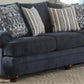 Abbott - Indeigo Blue - 2pc Sofa & Love seat Collection