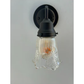 Antique Diamond Floral Flare Wall Sconce Light