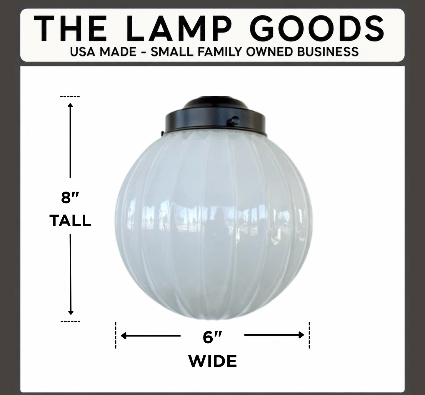 Authentic MID CENTURY 1960's Milk Glass PENDANT Light