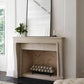 Belleview Silver Gray Iron Mirror