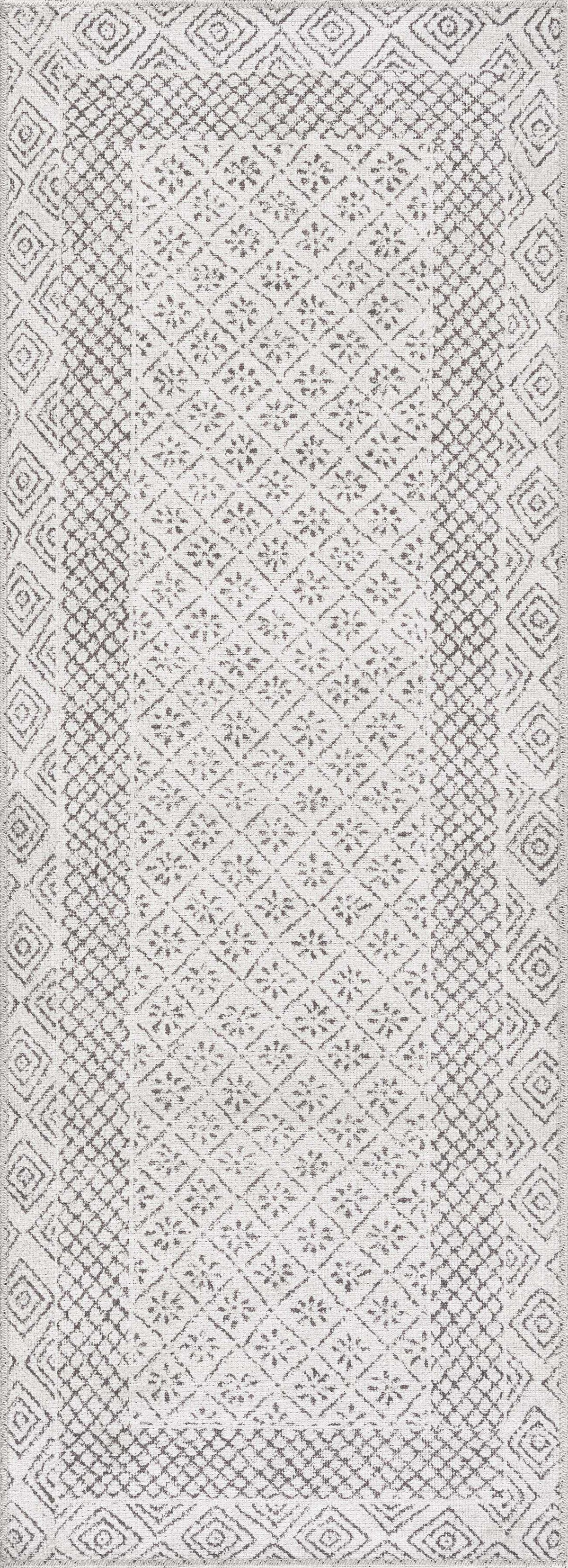 Burdette Washable Area Rug