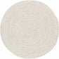 Beige Braided Faux Jute Outdoor Rug