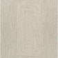 Beige Braided Faux Jute Outdoor Rug