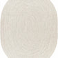 Beige Braided Faux Jute Outdoor Rug