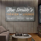 Family Theater and Lounge Sign V