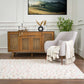 Cansu Pink & Cream Dotted Area Rug