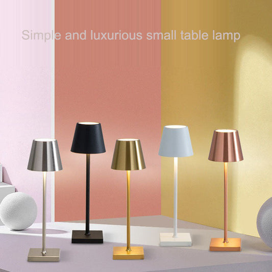 Nordic Iron Touch Table Lamp Bedside Night