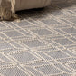 Ramsbury Denim Blue Wool Rug