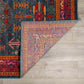 Cleveland Colorful Traditional Area Rug - Teal, Aqua, Navy