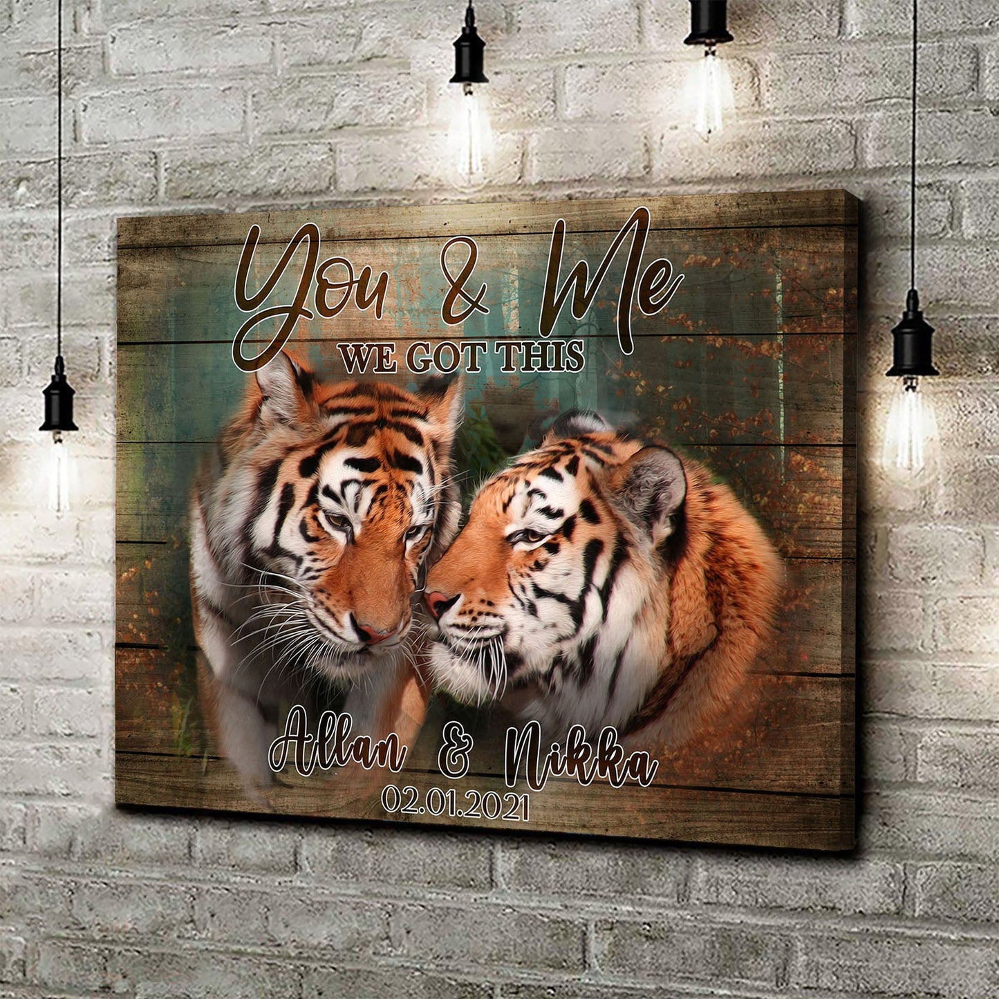 We Got This Tiger Couple Sign
