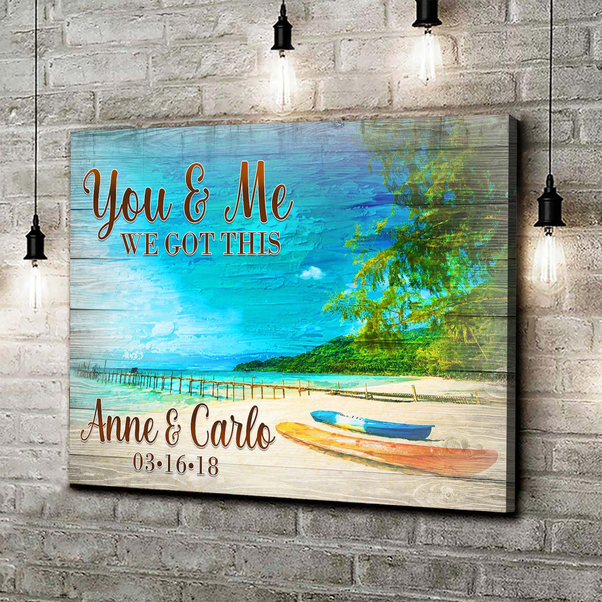 We Got This Couple Beach Sign