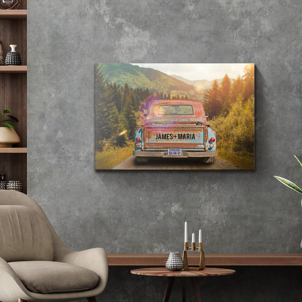 Rustic Truck Sign