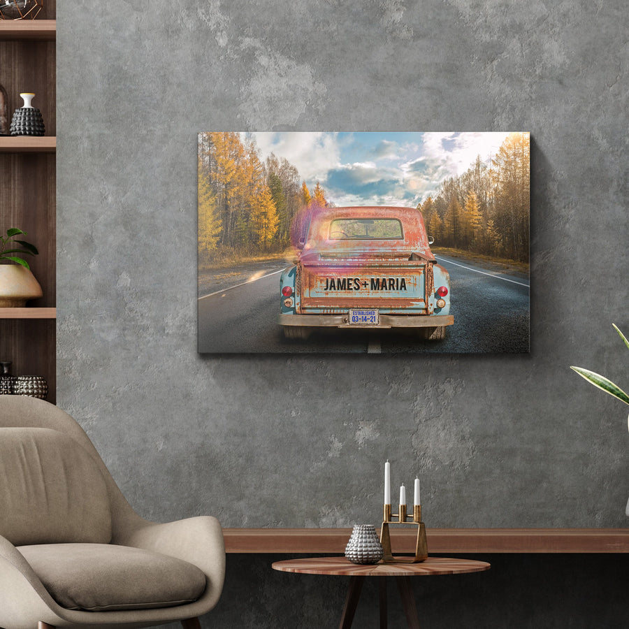 Rustic Truck Sign